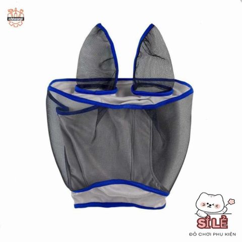 Mặt Nạ Ruồi Ngựa Lớn - Chống Mài Mòn, Thiết Kế Thoáng Khí, An Toàn, Thoải Mái Cho Ngựa Khi Ra Ngoài Trời