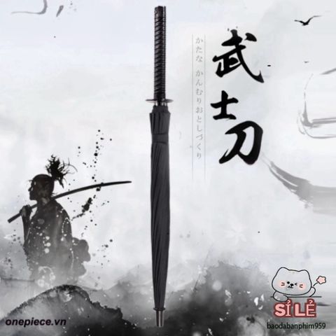 Ô Dù Katana Che Mưa - Thiết Kế Cán Kiếm Nhật Bản, Chất Liệu Cao Cấp, Mẫu 16 & 24 Nan, Thời Trang, Bảo Vệ Tối Ưu, Quà Tặng Độc Đáo