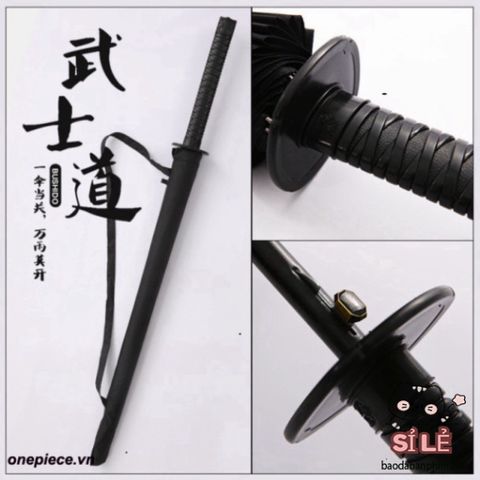 Ô Dù Katana Che Mưa - Thiết Kế Cán Kiếm Nhật Bản, Chất Liệu Cao Cấp, Mẫu 16 & 24 Nan, Thời Trang, Bảo Vệ Tối Ưu, Quà Tặng Độc Đáo