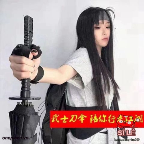 Ô Dù Katana Che Mưa - Thiết Kế Cán Kiếm Nhật Bản, Chất Liệu Cao Cấp, Mẫu 16 & 24 Nan, Thời Trang, Bảo Vệ Tối Ưu, Quà Tặng Độc Đáo
