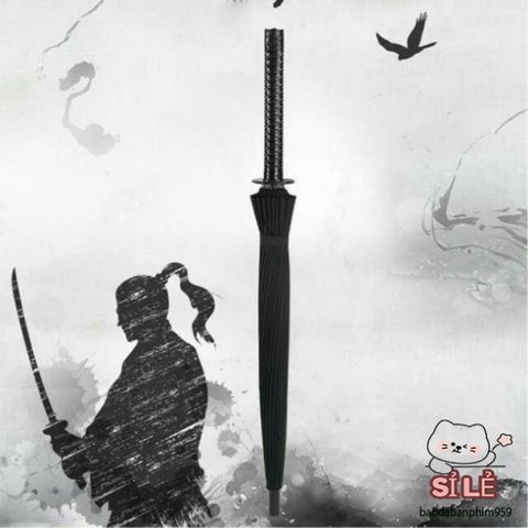 Ô Dù Che Mưa Katana Kiểu Dáng Kiếm Nhật 16 Nan Chắc Chắn - Phụ Kiện Thời Trang Độc Đáo Cho Ngày Mưa