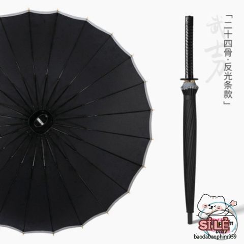 Ô Dù KATANA Kiếm Nhật Cao Cấp - Thiết Kế Độc Đáo Chống Gió và Mưa - Phụ Kiện Thời Trang Cá Tính