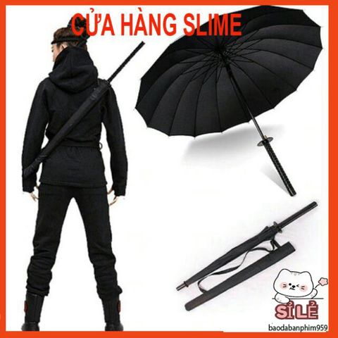 Ô Dù Che Mưa Katana Kiếm Nhật 16 Nan - Phụ Kiện Thời Trang Độc Đáo, Chắc Chắn và Bền Bỉ - MSP81043