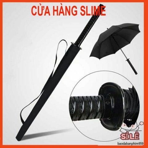 Ô Dù Che Mưa Katana Kiếm Nhật 16 Nan - Phụ Kiện Thời Trang Độc Đáo, Chắc Chắn và Bền Bỉ - MSP81043