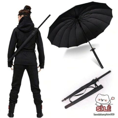 Ô Dù Che Mưa Kiếm Nhật Katana - Thiết Kế Độc Đáo, Phong Cách Sang Trọng, Chống Nước, Hoàn Hảo Cho Các Hoạt Động Ngoài Trời