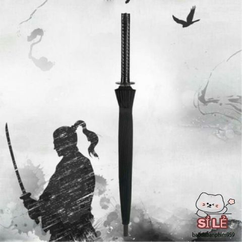 Ô Dù Che Mưa Kiếm Nhật Katana - Thiết Kế Độc Đáo, Phong Cách Sang Trọng, Chống Nước, Hoàn Hảo Cho Các Hoạt Động Ngoài Trời