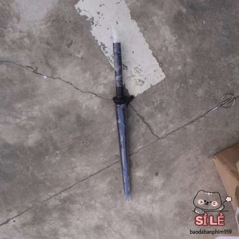 Ô Dù Samurai Katana Đen - Phụ Kiện Thời Trang Cao Cấp, Thiết Kế Độc Đáo Đại Diện Cho Phong Cách Oai Hùng, Che Mưa Nắng Hiệu Quả