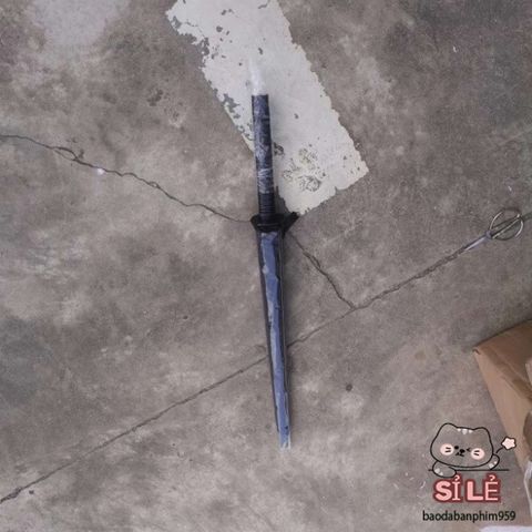 Dù Katana Samurai Đen Cao Cấp - Ô Dù Thiết Kế Mô Phỏng Kiếm Nhật Bản Bền Bỉ, Thời Trang và Chống Gió Tốt