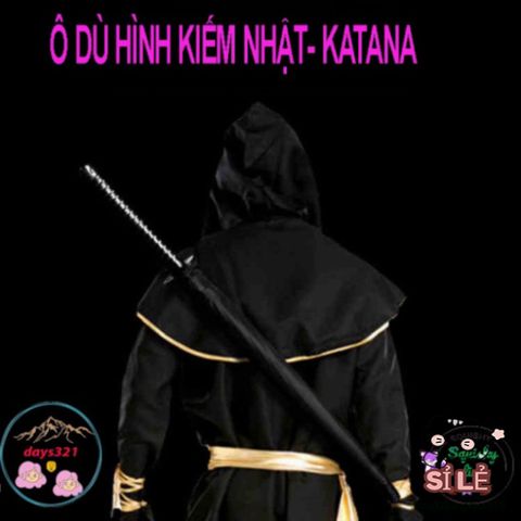 Ô Dù Che Mưa Katana Giả Kiếm Nhật Bản - Thiết Kế Độc Đáo 16 Nan & 24 Nan Bền Đẹp - Phong Cách Thời Trang và Tiện Lợi