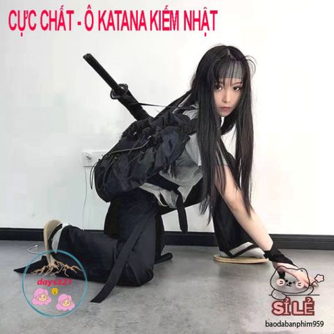 Ô Dù KATANA Cán Kiếm Nhật Chính Hãng - Ô Che Mưa Độc Đáo - Chất Liệu Polyester Cao Cấp và Thiết Kế Ấn Tượng