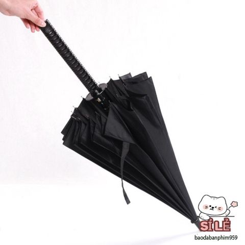 Ô Dù KATANA Cán Kiếm Nhật Chính Hãng - Ô Che Mưa Độc Đáo - Chất Liệu Polyester Cao Cấp và Thiết Kế Ấn Tượng