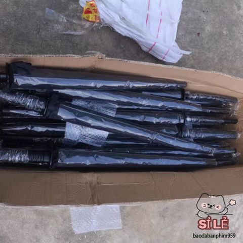 Ô Dù KATANA Kiểu Dáng Kiếm Nhật - Ô Chống Mưa Cao Cấp 16-24 Nan Bền Đẹp, Phong Cách Độc Đáo Cho Mọi Thời Tiết