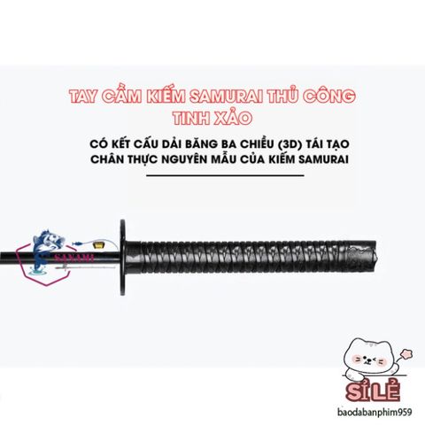 Ô Dù Kiếm Nhật Katana - Chống Nắng và Mưa, Thiết Kế Độc Đáo, Siêu Bền, Phụ Kiện Thời Trang Cho Mùa Hè