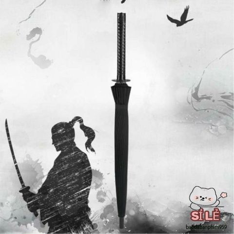 Ô Dù Katana Kiếm Nhật - Phụ Kiện Thời Trang Cao Cấp Độc Đáo, Thiết Kế Nghệ Thuật Huyền Bí và Sang Trọng