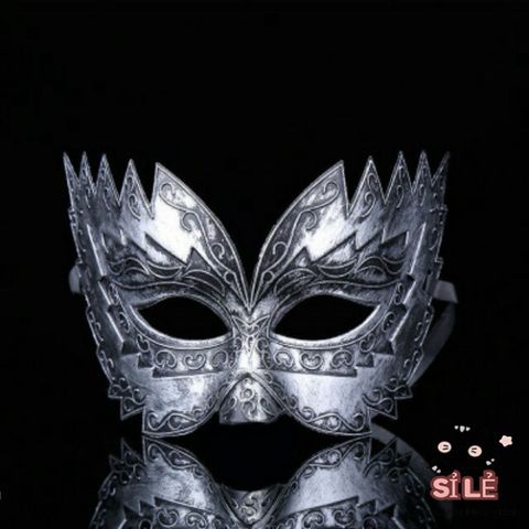 Mặt Nạ Halloween Nửa Mặt Nam Bằng Nhựa - Phụ Kiện Hóa Trang Độc Đáo Cho Lễ Hội, Tiệc Tùng và Biểu Diễn Nghệ Thuật