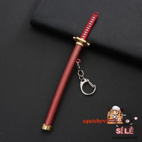 Móc Khoá Samurai Mini One Piece - Phụ Kiện Anime Độc Đáo - Quà Tặng Chất Lượng Cao, Thiết Kế An Toàn, Dễ Dàng Mang Theo
