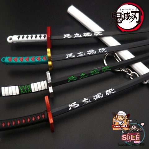 Móc Khoá Samurai Mini One Piece - Phụ Kiện Anime Độc Đáo - Quà Tặng Chất Lượng Cao, Thiết Kế An Toàn, Dễ Dàng Mang Theo