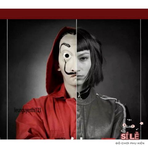 Mặt Nạ Salvador Dali Money Heist - Phụ Kiện Thời Trang Độc Đáo Cho Người Hâm Mộ Phim Huyền Thoại
