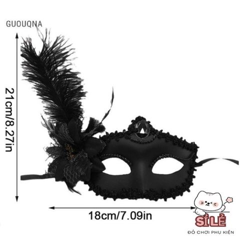 Mặt Nạ Hóa Trang Nữ Ren Hoa Kim Cương - Đồ Trang Phục Cosplay & Tiệc Tùng Độc Đáo, Phong Cách Gợi Cảm