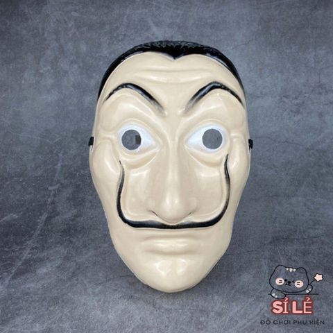 Mặt Nạ Dali Halloween - Phụ Kiện Cosplay La Casa de Papel - Trang Phục Độc Đáo Cho Dịp Lễ Hội & Tiệc Hóa Trang