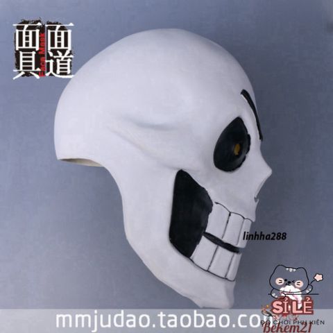Mặt nạ Sans Gangster - Phụ kiện hóa trang độc đáo cho Halloween và cosplay (404, 505, 606, 707, 808, 909)