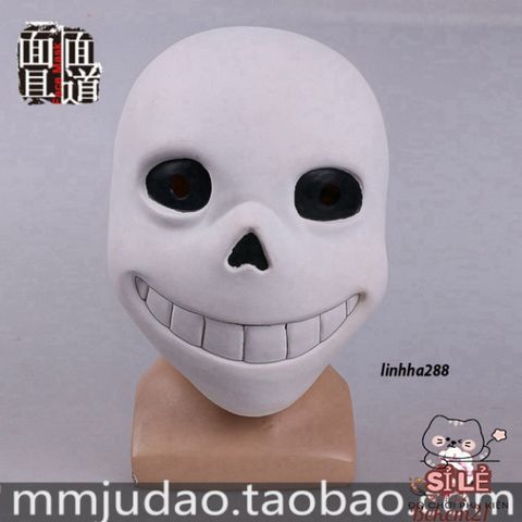Mặt nạ Sans Gangster - Phụ kiện hóa trang độc đáo cho Halloween và cosplay (404, 505, 606, 707, 808, 909)