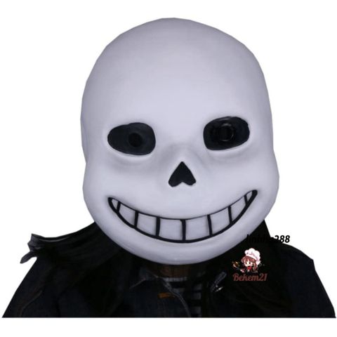 Mặt nạ Sans Gangster - Phụ kiện hóa trang độc đáo cho Halloween và cosplay (404, 505, 606, 707, 808, 909)