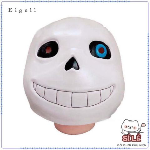 Mặt Nạ Cao Su Trùm Đầu Undertale Sans - Trang Phục Hóa Trang Halloween và Mardi Gras, Phụ Kiện Thời Trang Nam Nữ