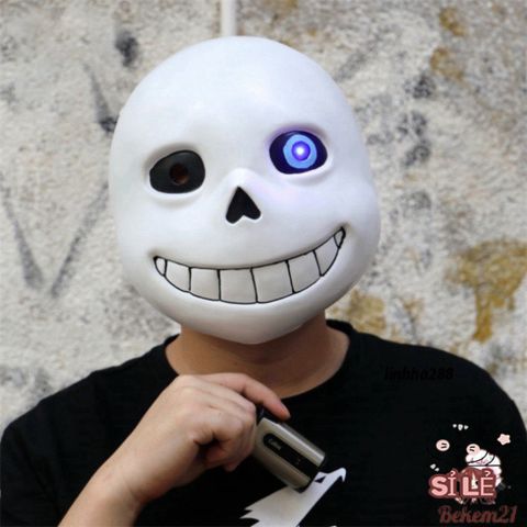 Mặt Nạ Error Sans 606 - Phụ Kiện Cosplay Game Legend Of The Sans, Mặt Nạ Hóa Trang Halloween Độc Đáo Cho Fan Game