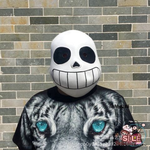 Mặt Nạ Error Sans 606 - Phụ Kiện Cosplay Game Legend Of The Sans, Mặt Nạ Hóa Trang Halloween Độc Đáo Cho Fan Game