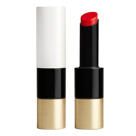 Son Lì Hermès Rouge Silky Shine 64 Rouge Casaque - Son Đỏ Tươi Cao Cấp Chính Hãng, Độ Bám Màu Tối Đa, Thoải Mái Khi Sử Dụng
