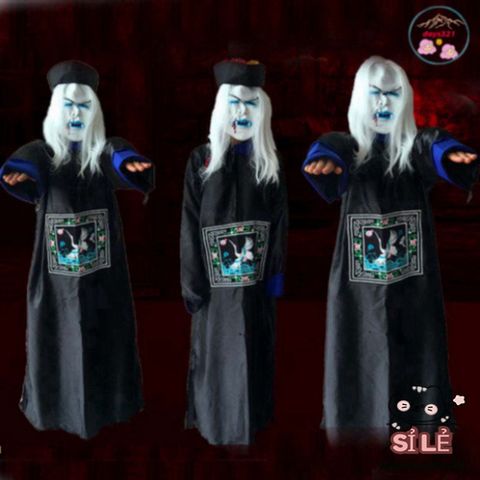 Bộ Trang Phục Halloween Cương Thi Độc Đáo - Chất Liệu Cao Cấp, Thiết Kế Tinh Xảo, Phù Hợp Mọi Kích Cỡ, Dành Cho Tiệc Hóa Trang