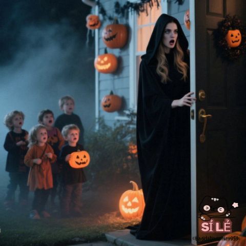 Áo Choàng Halloween Đen Có Mũ Trùm - Phù Thủy, Ma Cà Rồng, Thần Chết, Unisex Cosplay, Chất Liệu Polyester Cao Cấp
