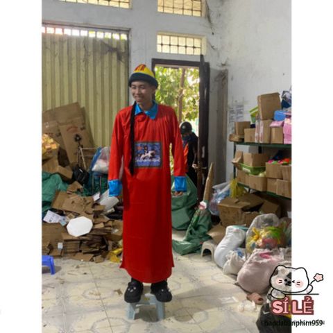 Bộ Trang Phục Hóa Trang Ma Cương Thi Halloween - 3 Màu Độc Đáo, Thẩm Phán Đầy Huyền Bí Cho Tiệc Hóa Trang
