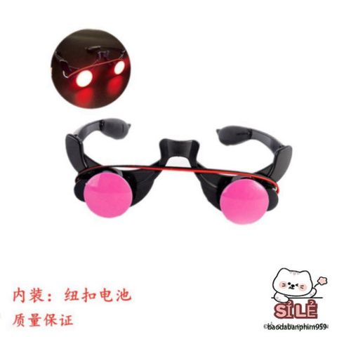 Bộ Trang Phục Thần Chết Đỏ Rực 4 Món với Mắt LED và Lưỡi Hái - Halloween Cosplay Đầy Ma Mị và Ấn Tượng