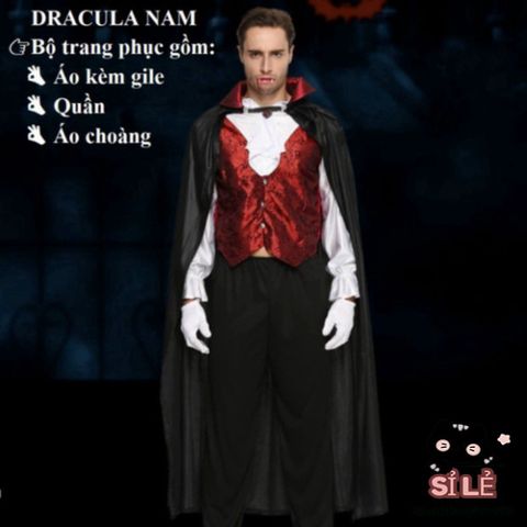 Bộ Trang Phục Hóa Trang Halloween Cương Thi Hắc Bạch và Diêm Vương Pháp Sư Dành Cho Người Lớn - Độc Đáo, Bí Ẩn và Quyến Rũ