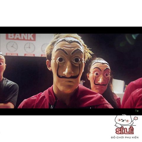 Mặt Nạ Hóa Trang Salvador Dali La Casa De Papel - Phụ Kiện Halloween Độc Đáo Cho Tiệc Tùng và Lễ Hội