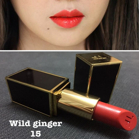 Son Lì Tom Ford Lip Color 15 Wild Ginger - Màu Cam Đỏ Chính Hãng, Đẳng Cấp, Dưỡng Ẩm, Lên Màu Tốt, Thích Hợp Mọi Tông Da