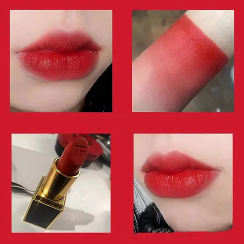 Son Lì Tom Ford Lip Color 15 Wild Ginger - Màu Cam Đỏ Chính Hãng, Đẳng Cấp, Dưỡng Ẩm, Lên Màu Tốt, Thích Hợp Mọi Tông Da