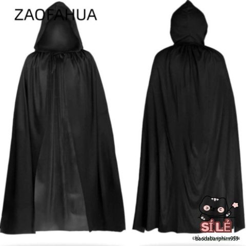Áo choàng Halloween Zaofahua 2 Mặt - Trang Phục Cosplay Demon 59 Inch Đẹp Mắt Cho Lễ Hội Ma Quái, Tiệc Tùng Hóa Trang