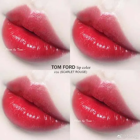 Son Môi Tom Ford Limited Edition 16 Scarlet Rouge - Màu Đỏ Quyến Rũ Chính Hãng Cao Cấp, Thiết Kế Sang Trọng, Dưỡng Ẩm Lâu Trôi