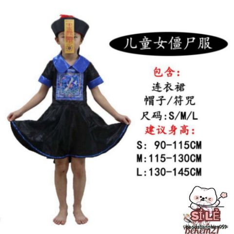 Bộ Trang Phục Hóa Trang Halloween Cương Thi & Diêm Vương cho Người Lớn - Thú Vị, Độc Đáo, Cosplay Kỳ Bí