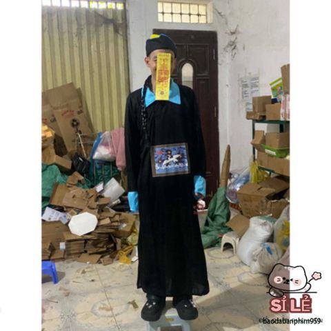 Bộ Trang Phục Hóa Trang Halloween Cương Thi & Diêm Vương cho Người Lớn - Thú Vị, Độc Đáo, Cosplay Kỳ Bí