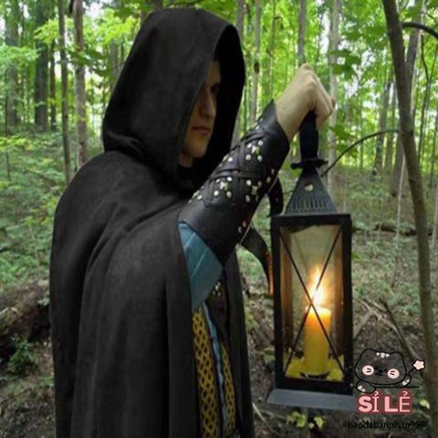 Áo Choàng Ma Quái Halloween FASHYUNER 59 inch - Đồ Phụ Kiện Thời Trang Kèm Hoodie, Hoàn Hảo Cho Tiệc Hóa Trang và Cosplay