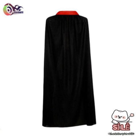 Áo Choàng Gothic Halloween 150cm - Trang Phục Hóa Trang Độc Đáo Cho Bé, Phù Thủy Vui Nhộn Dành Cho Tiệc Hóa Trang