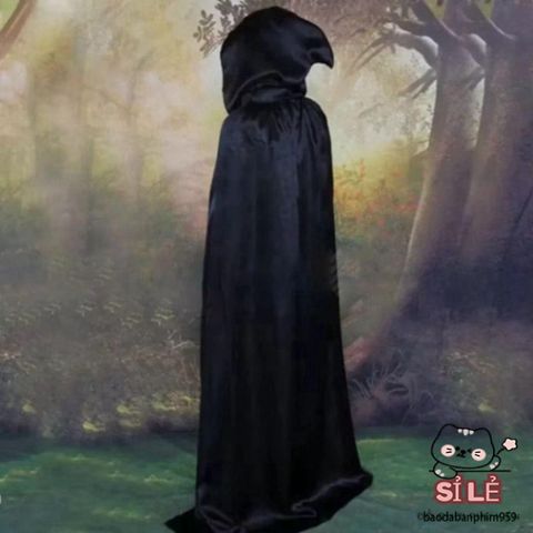 Áo Choàng Halloween 59 Inch - Trang Phục Phù Thủy Bí Ẩn Cao Cấp Cho Bữa Tiệc Cosplay Độc Đáo và Thú Vị