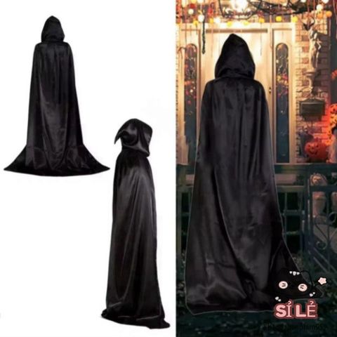 Áo Choàng Halloween 59 Inch - Trang Phục Phù Thủy Bí Ẩn Cao Cấp Cho Bữa Tiệc Cosplay Độc Đáo và Thú Vị