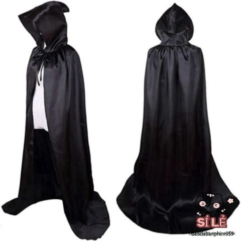 Áo Choàng Halloween 59 Inch - Trang Phục Phù Thủy Bí Ẩn Cao Cấp Cho Bữa Tiệc Cosplay Độc Đáo và Thú Vị