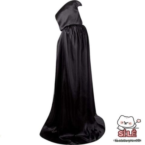 Áo Choàng Halloween 59 Inch - Trang Phục Phù Thủy Bí Ẩn Cao Cấp Cho Bữa Tiệc Cosplay Độc Đáo và Thú Vị