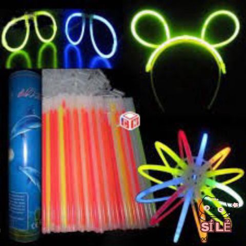 Hộp 100 Que Phát Sáng Dạ Quang K28 - Dụng Cụ Sáng Tạo Festival, Trang Trí Tiệc Tùng, Đồ Chơi An Toàn Cho Trẻ Em